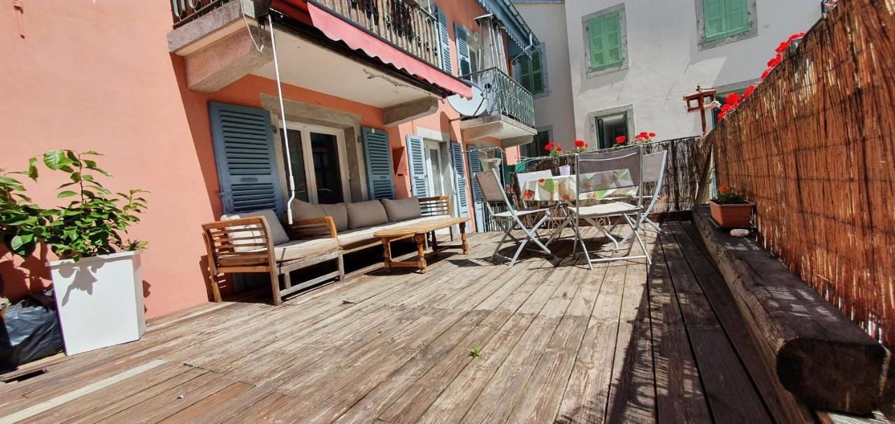 Appartamento Chamonix Hyper Centre . Terrasse Vue Mont Blanc . Parking Esterno foto